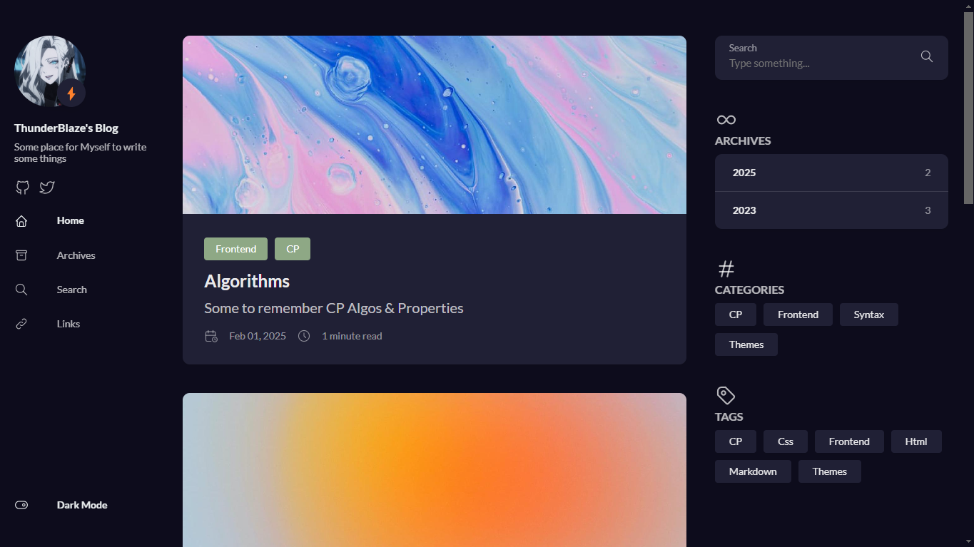 Blogs